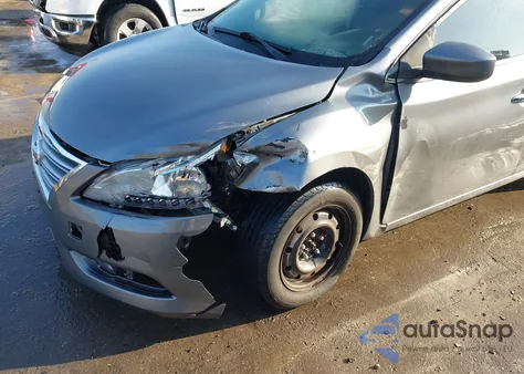 2015 Nissan Sentra Sv from USA, damaged, VIN 3N1AB7AP2FY240445